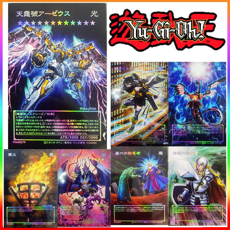 Board Game Gi - Yu-Gi-Oh DIY folia tłoczona kolorowa karta