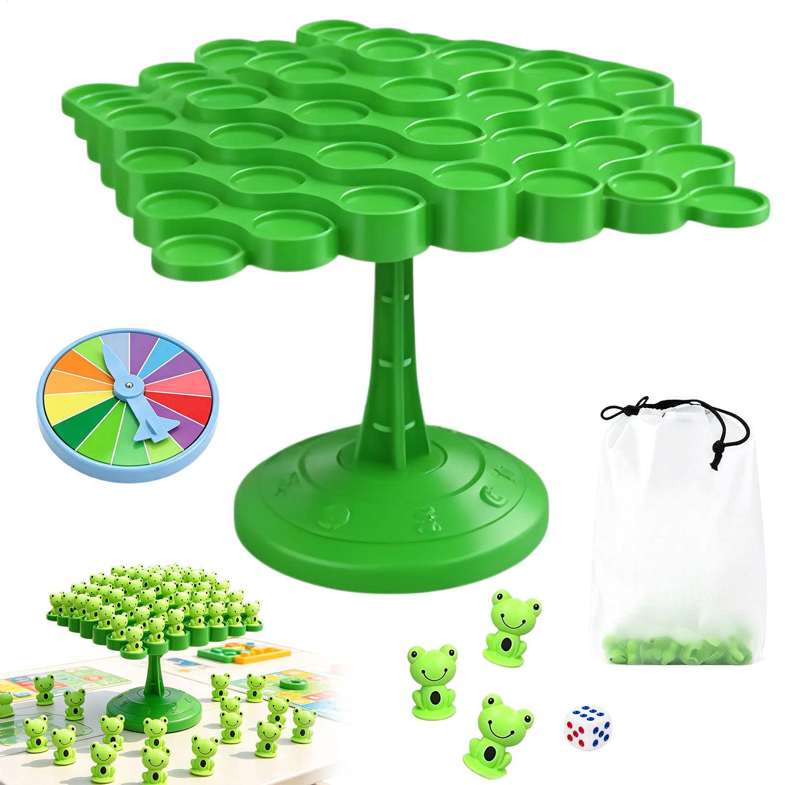 Board Game Arena - Zabawna Żaba Balansująca na Drzewie Zabawki