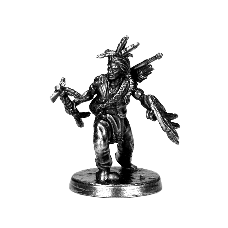 Board Game Vantage - Zestaw Miniaturowych Metalowych Figurków Kowbojów w