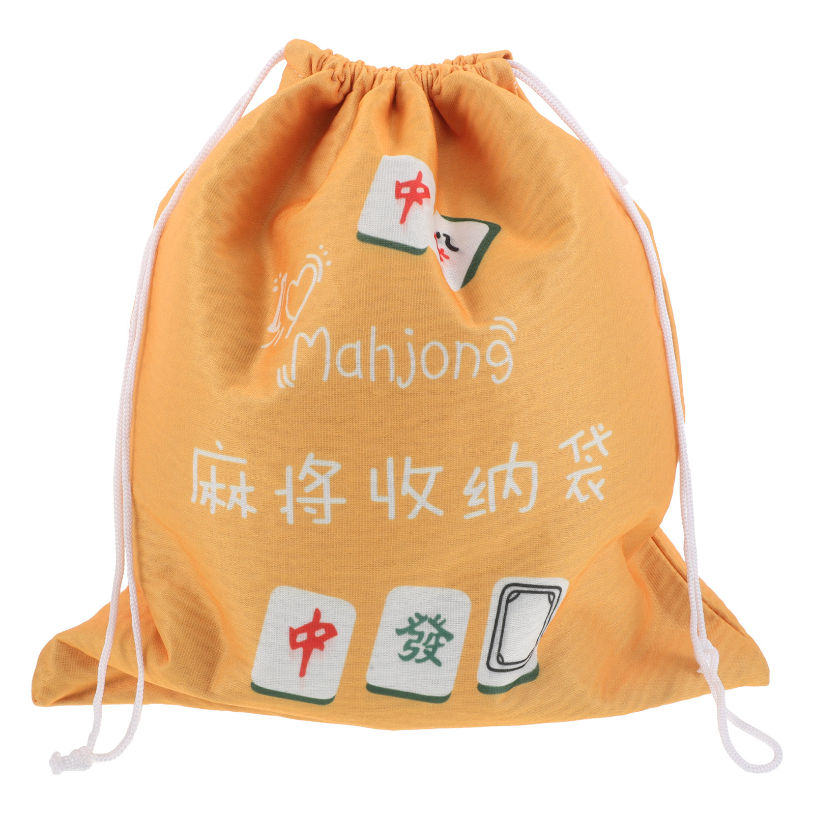 Tile Bag Drawstring - Duża materiałowa torba na mahjong z