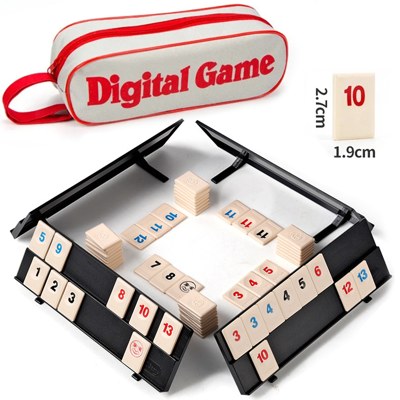 Board Game Master - Gra Rummy Cube z 4 tackami,