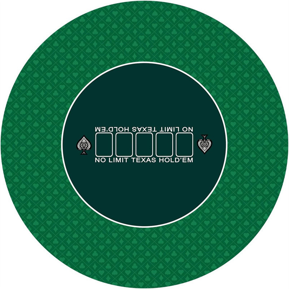 Board Game Mahjong - Okrągła Gumowa Profesjonalna Mata Kasynowa Mata