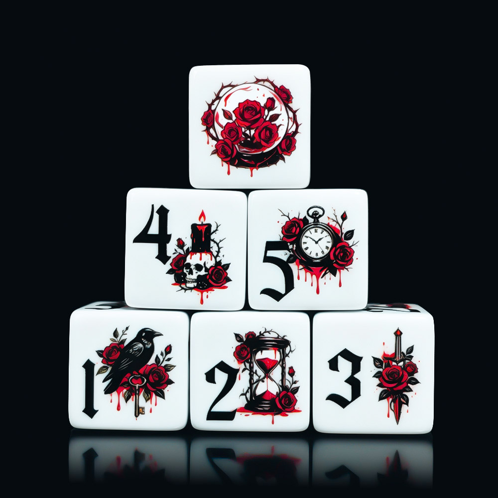 12 szt. Gotyckie Róże 16MM Dru – Board Game Arena recenzja i cena