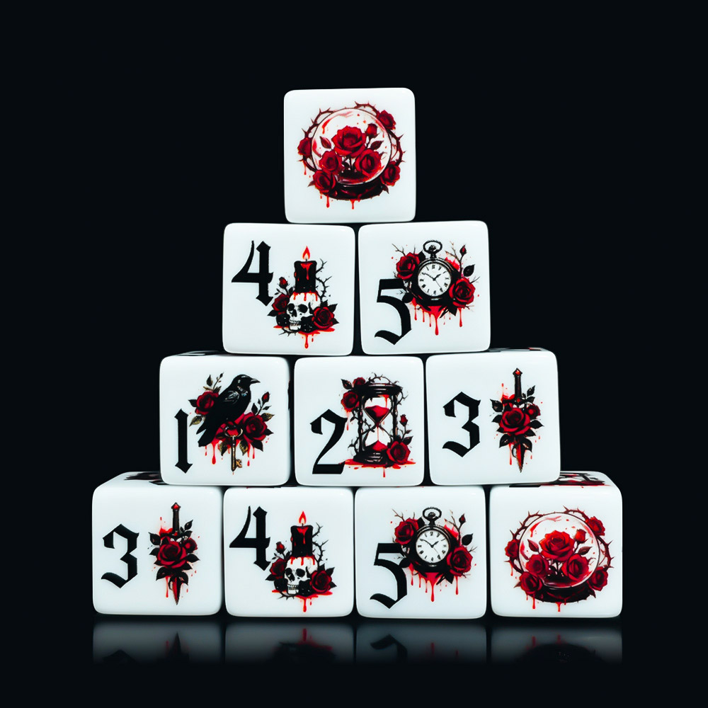 12 szt. Gotyckie Róże 16MM Dru – Board Game Arena recenzja i cena