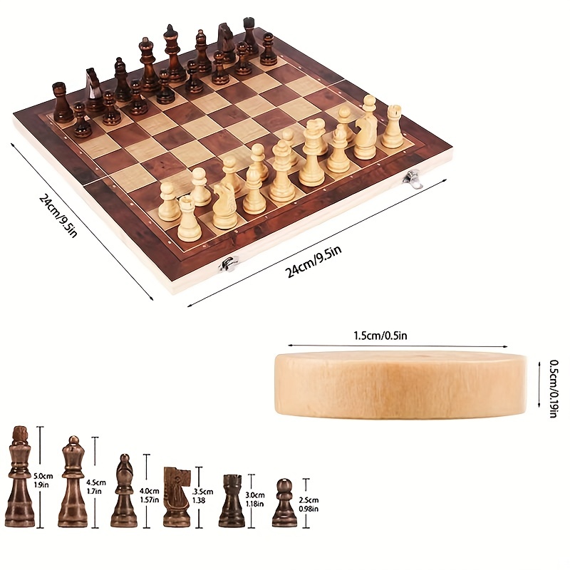 Szachownica 3 w 1, składana dr – Board Game Vantage recenzja i cena