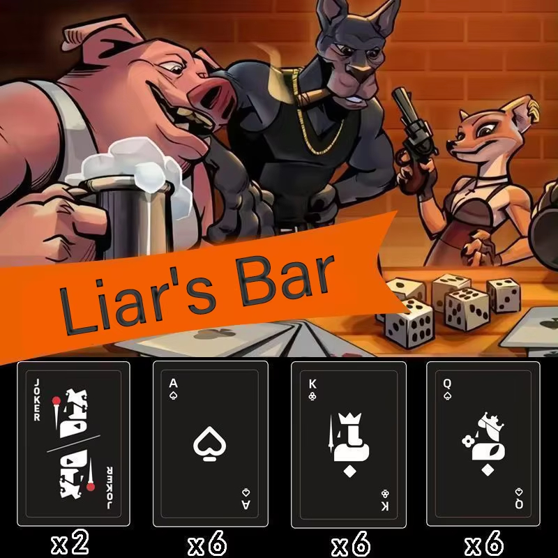 Gra karciana Liars Bar, gry st – Board Game Arena recenzja i cena