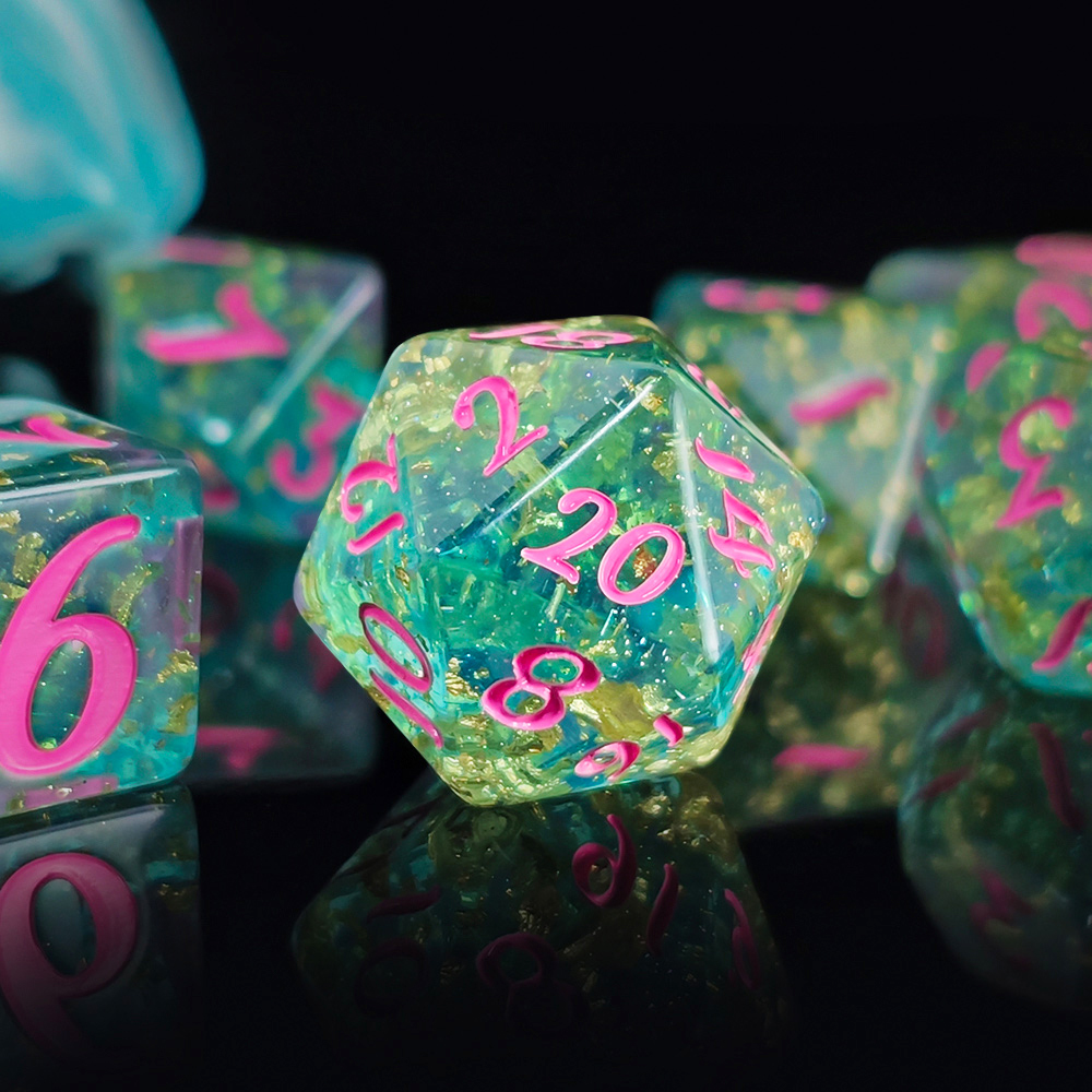 7 sztuk/zestaw Kostki z żywicy – Board Game Arena recenzja i cena