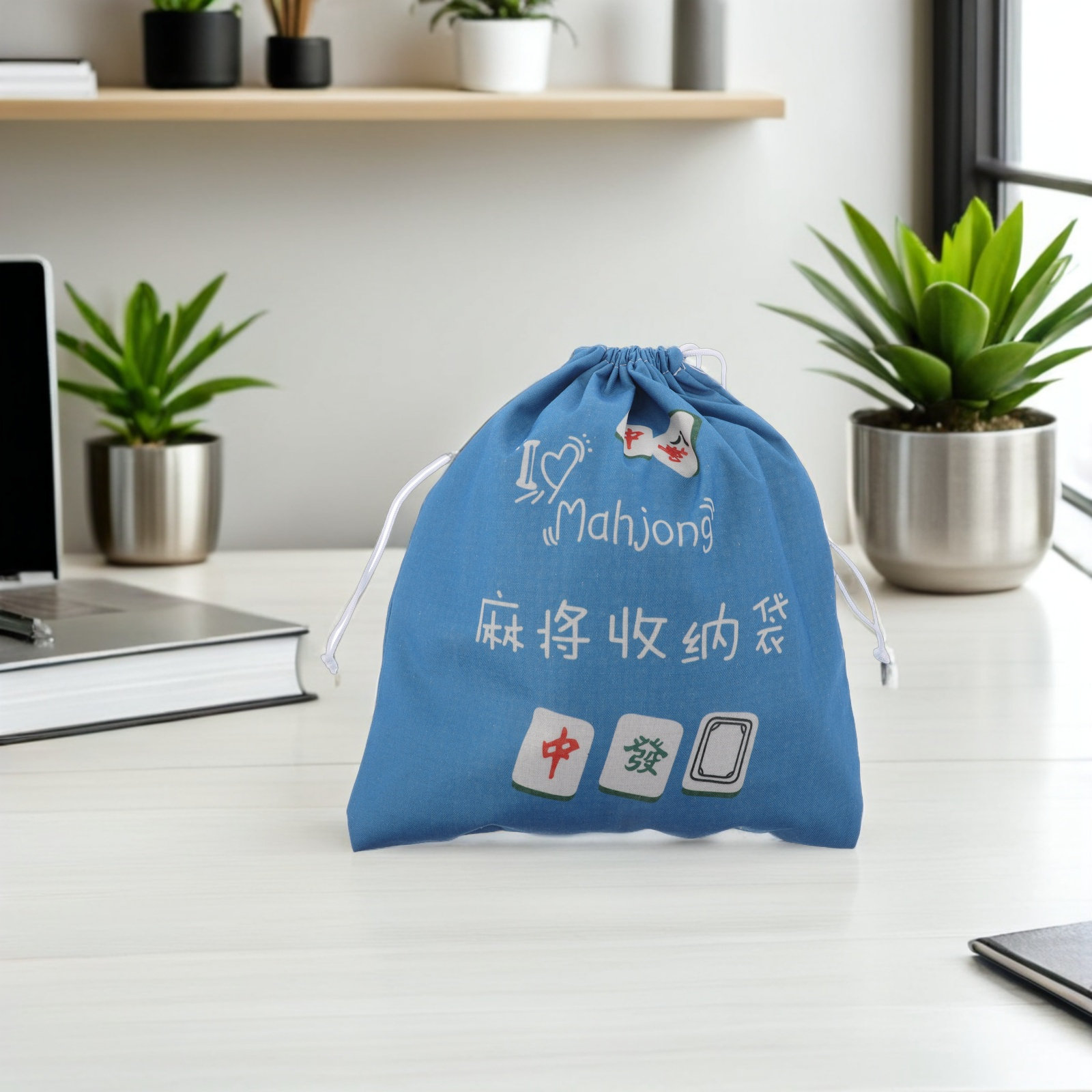 Worek do przechowywania mahjon – Tile Bag Drawstring recenzja i cena
