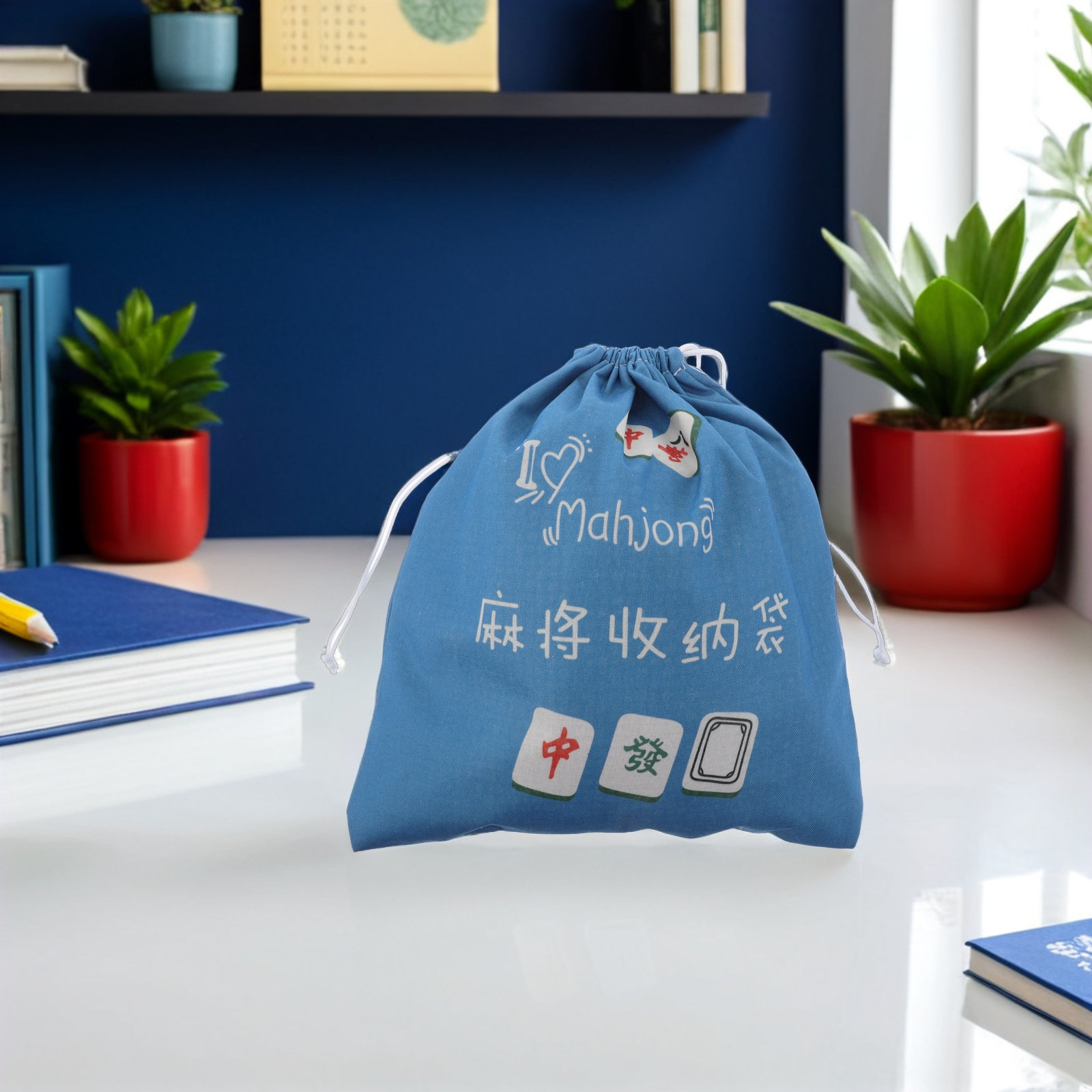 Worek do przechowywania mahjon – Tile Bag Drawstring recenzja i cena