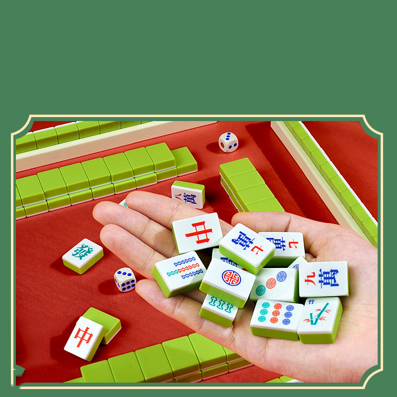 Zestaw do mahjonga, przenośny  – Board Game Mahjong recenzja i cena