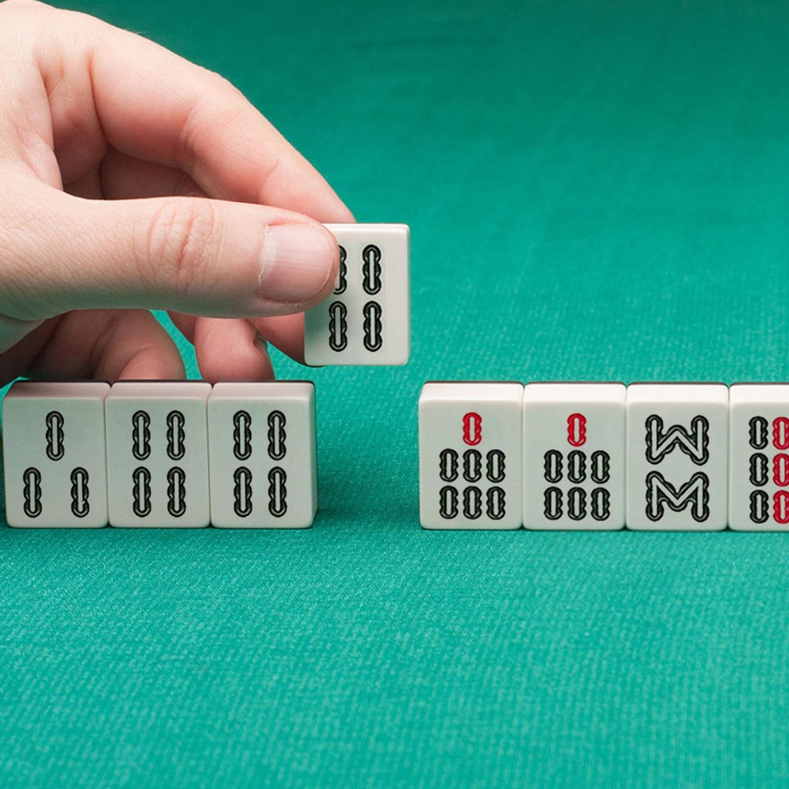 Mini Zestaw Mahjong Przenośny  – Board Game Mahjong recenzja i cena