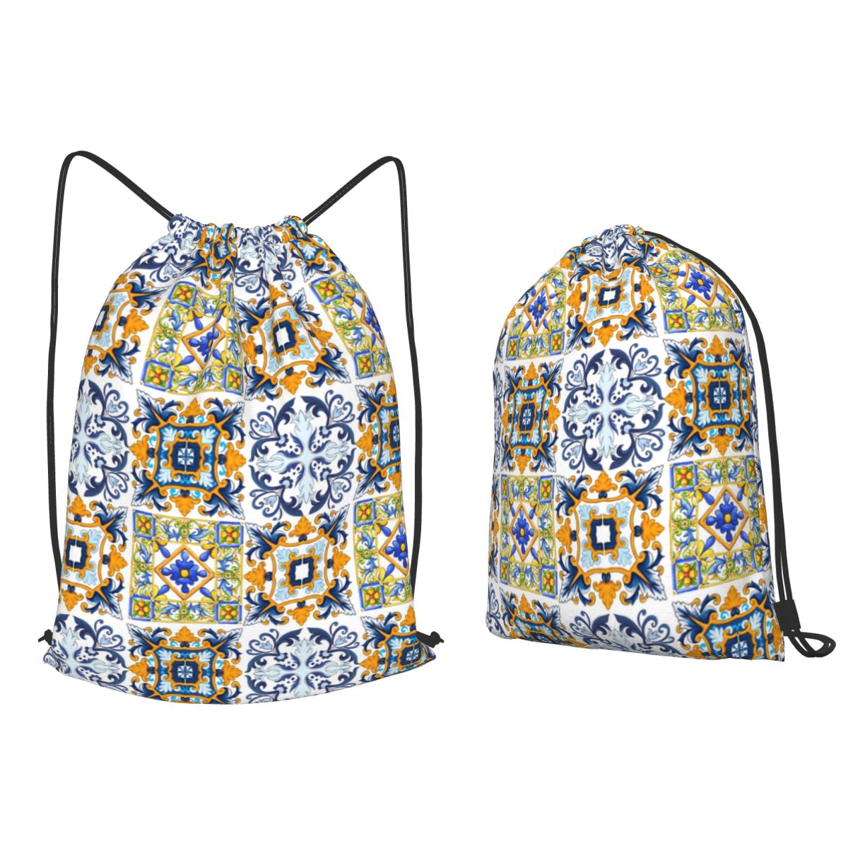 Kopie siciliankich płytek, śró – Tile Bag Drawstring recenzja i cena