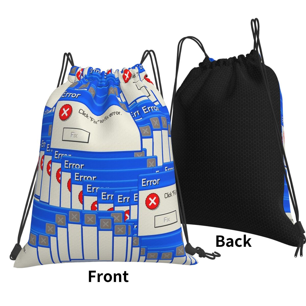Plecak z motywem Windows XP, p – Tile Bag Drawstring recenzja i cena