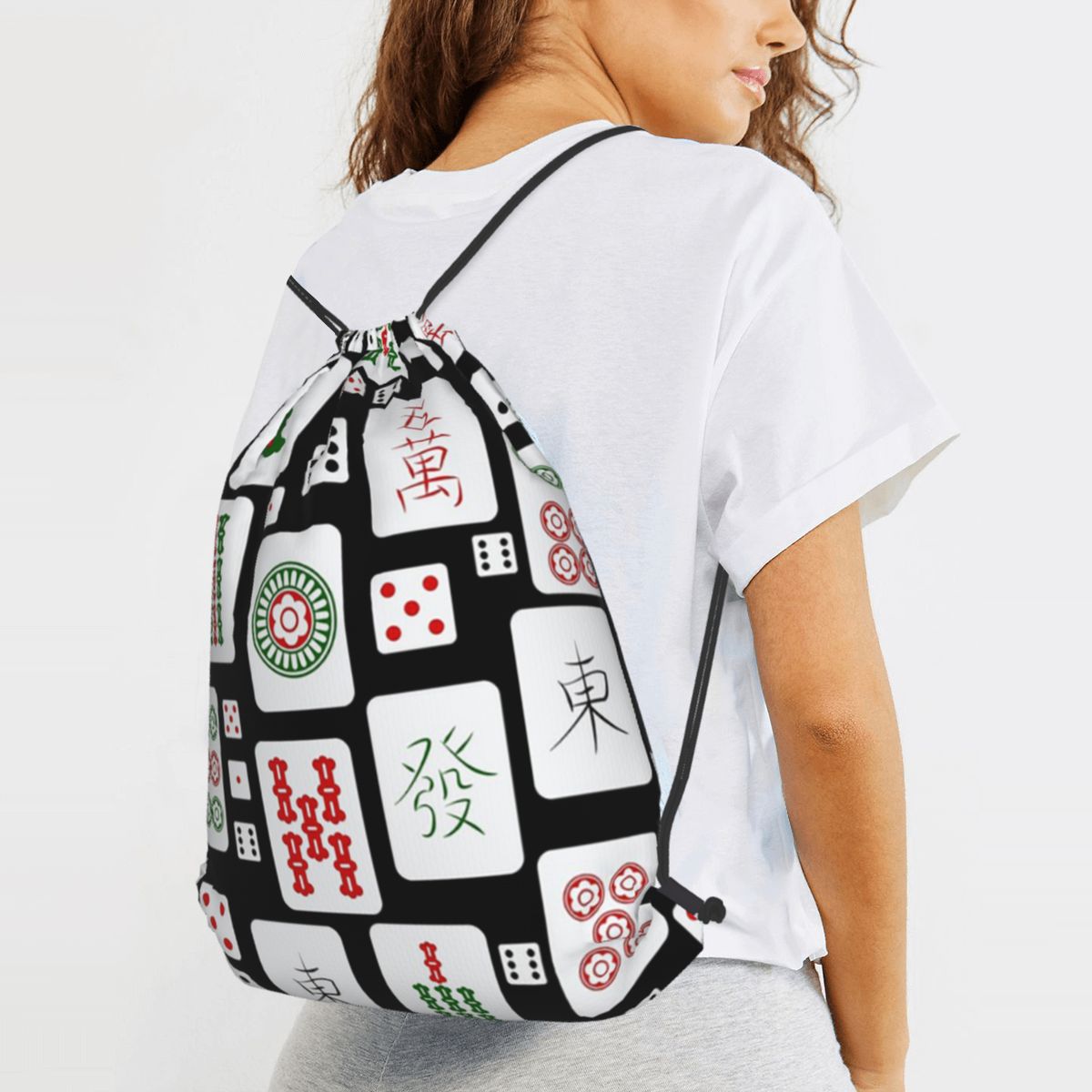 Plecak ze sznurkiem na kości d – Tile Bag Drawstring recenzja i cena