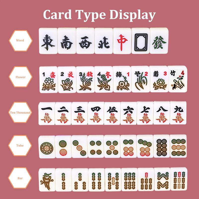 Zestawy Mahjong gra planszowa  – Board Game Mahjong recenzja i cena