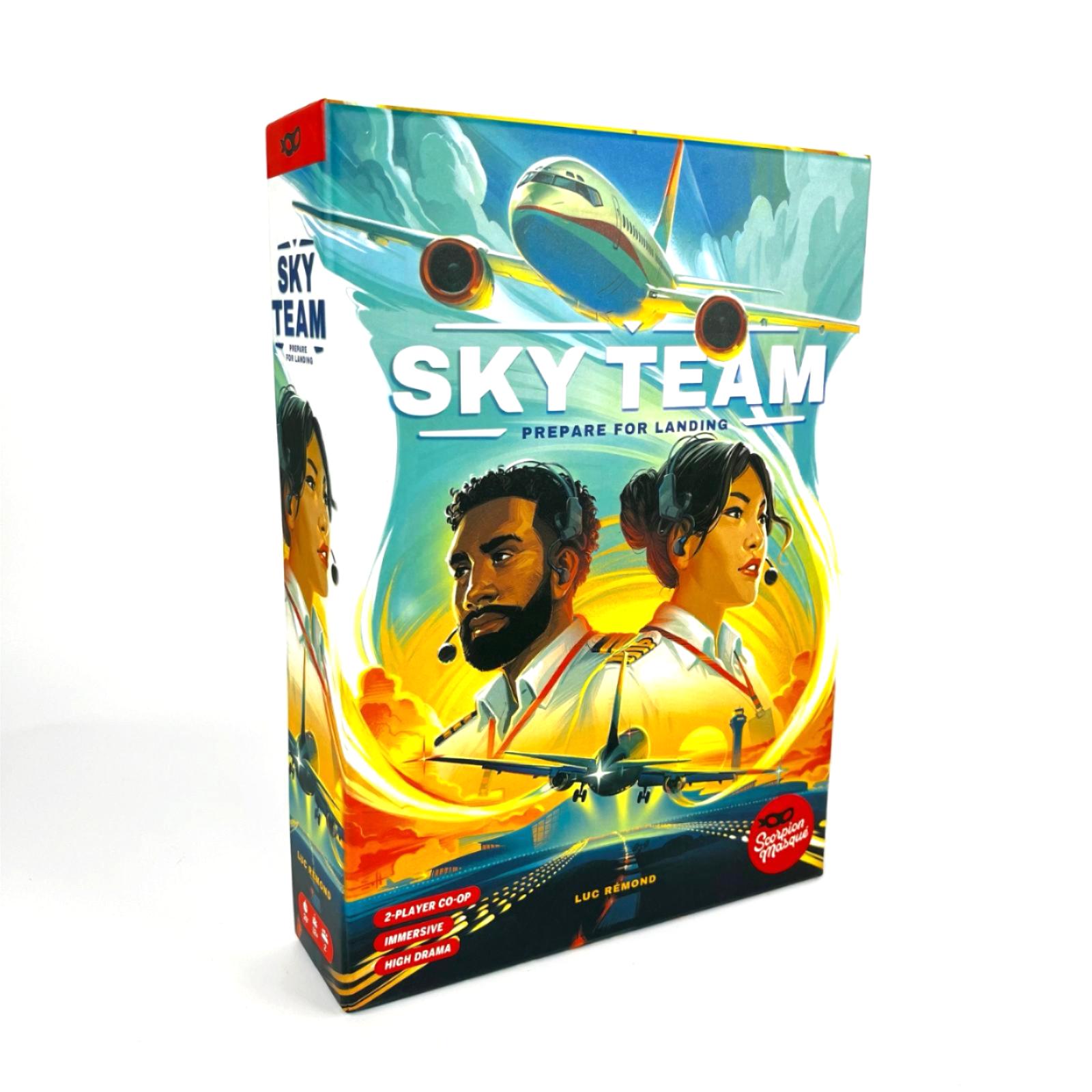 Gra planszowa: SKY TEAM Gra po – Board Game Unmatched recenzja i cena