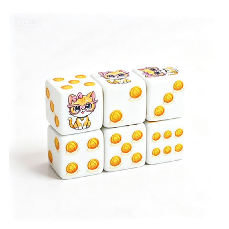 Zestaw 6 wielościanowych kości – Board Game Arena recenzja i cena