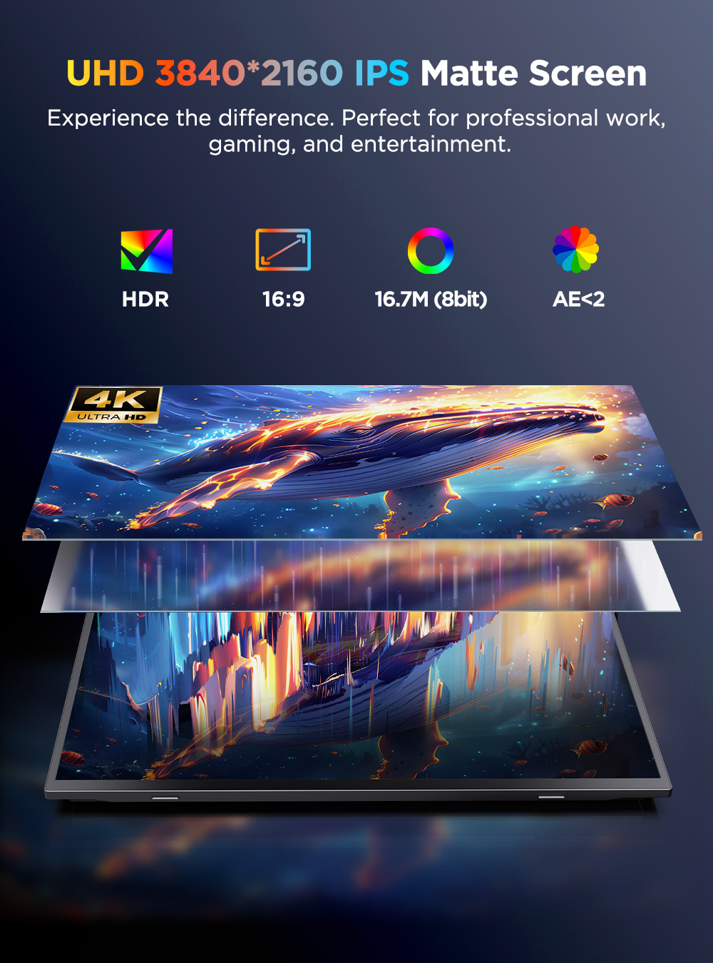 UPERFECT 4K Przenośny Monitor  – Board Game Journal recenzja i cena