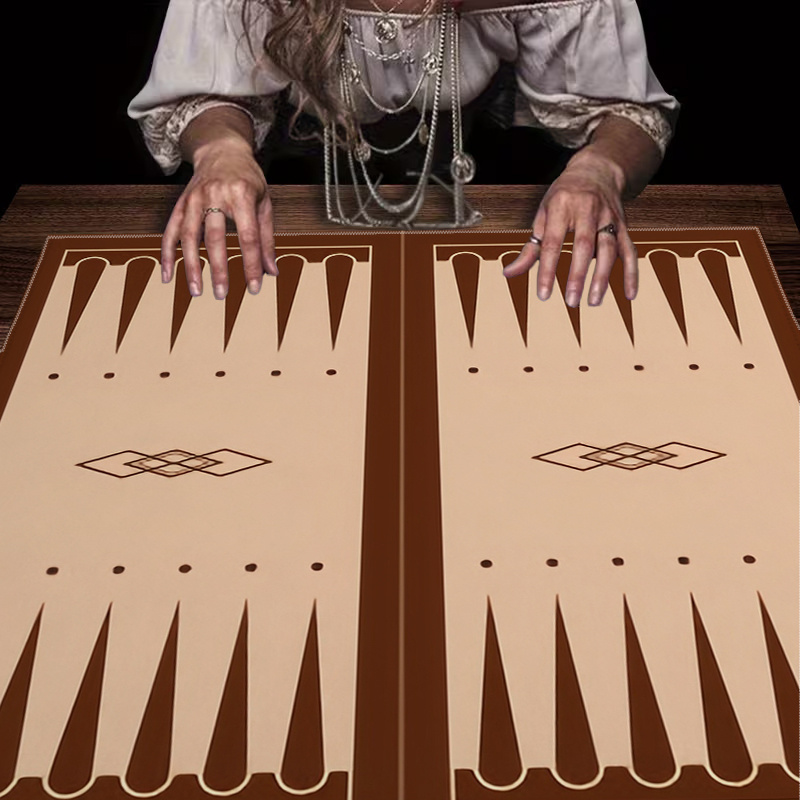 1 szt. Brązowa Mata do Backgam – Board Game Vantage recenzja i cena