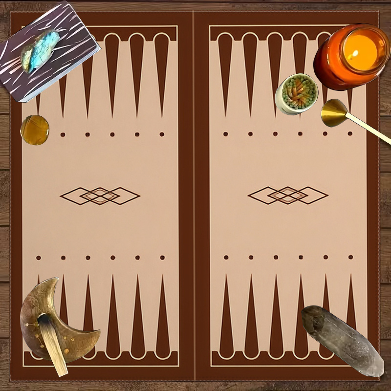 1 szt. Brązowa Mata do Backgam – Board Game Vantage recenzja i cena