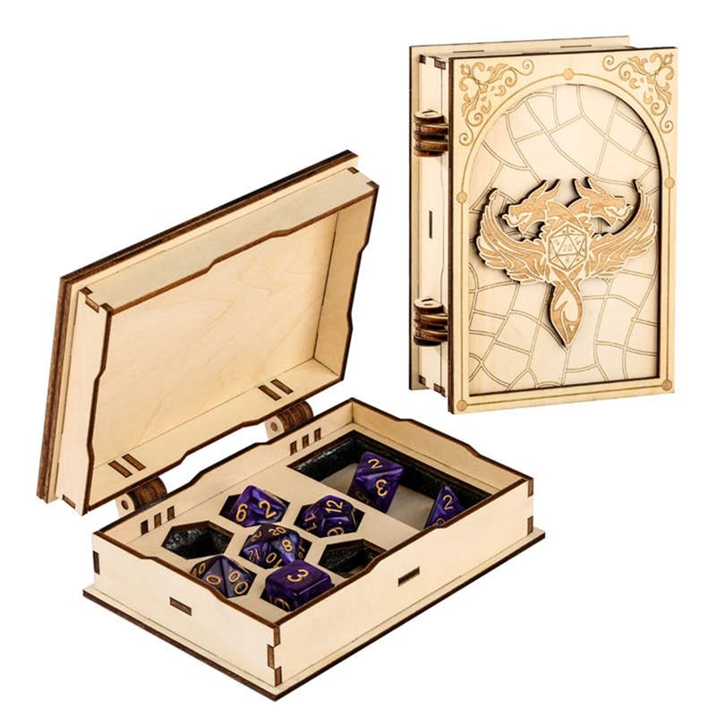 Pudełko na kości wielościenne  – Board Game Roleplay recenzja i cena