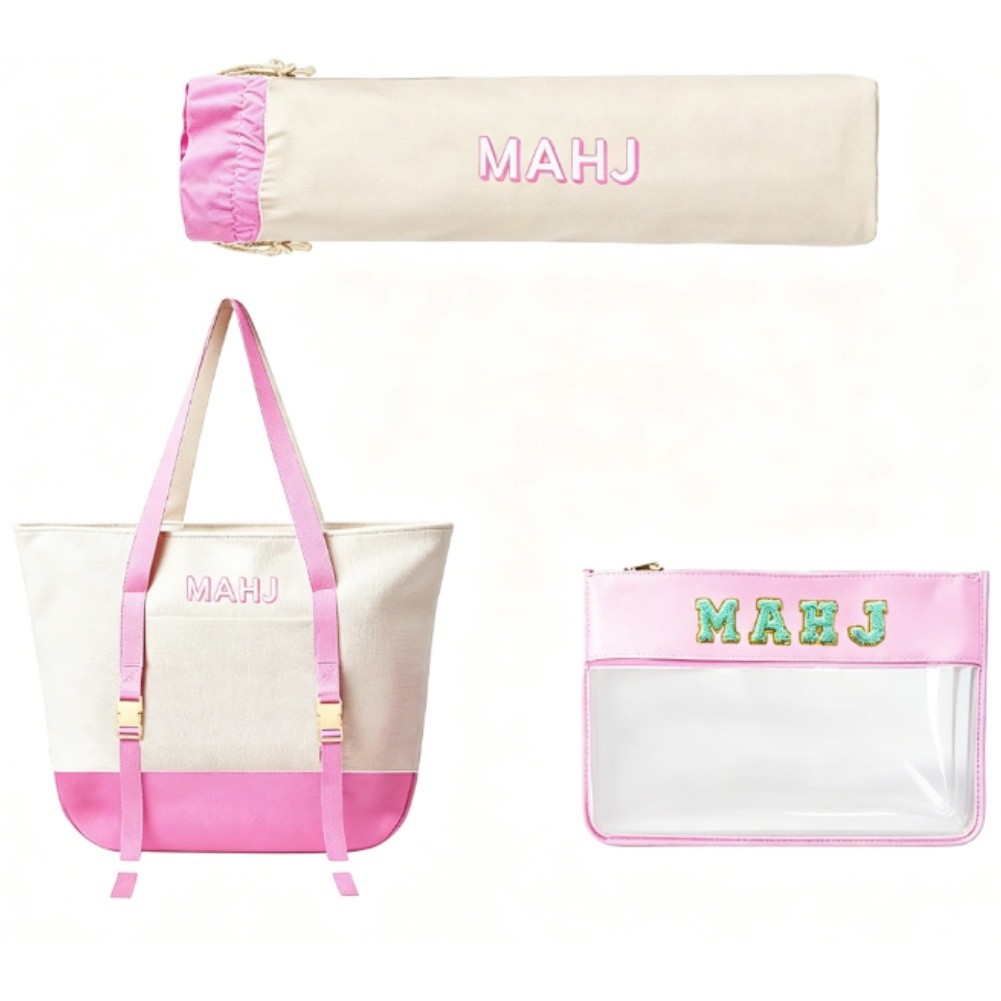 Zestaw płóciennych toreb na kl – Tile Bag Drawstring recenzja i cena