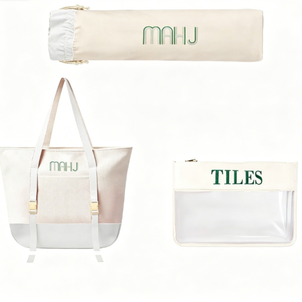 Zestaw płóciennych toreb na kl – Tile Bag Drawstring recenzja i cena