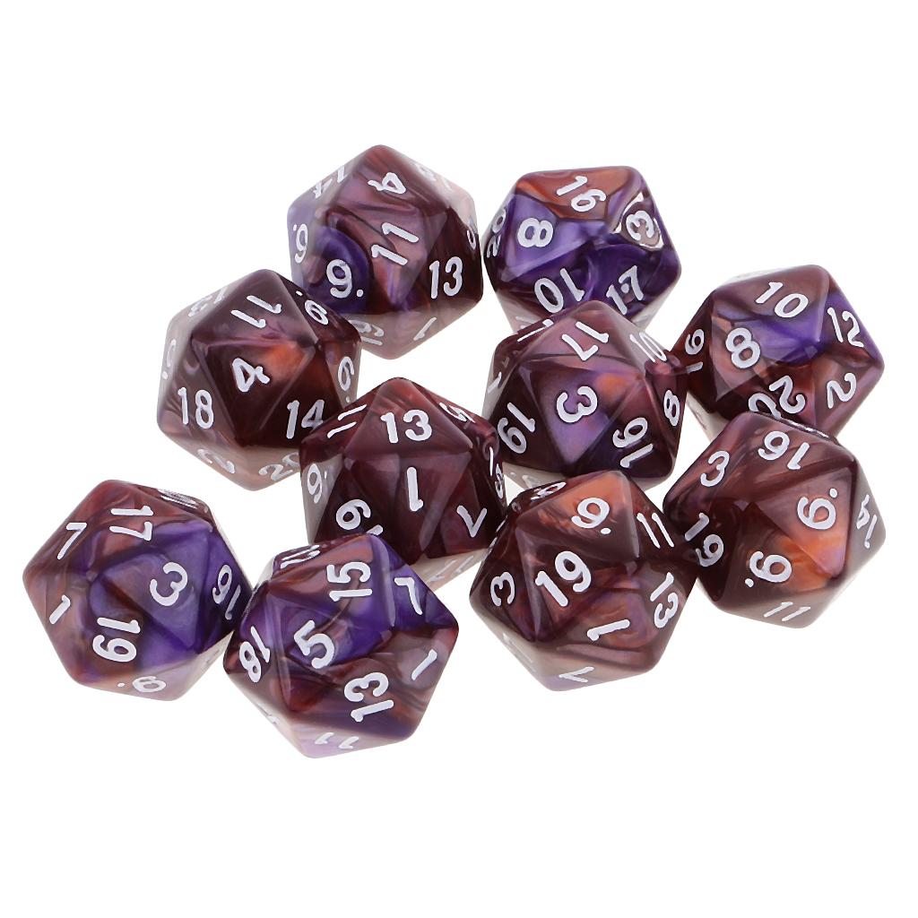 10 sztuk wielościenne 20-stron – Board Game Arena recenzja i cena