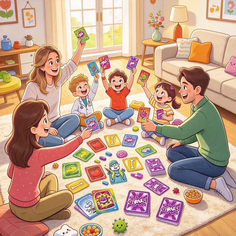 Zestaw kart do gry rodzinnej 2 – Board Game Master recenzja i cena