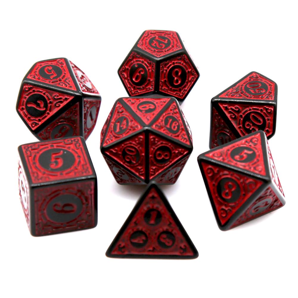7-częściowy zestaw czarno-czer – Board Game Arena recenzja i cena