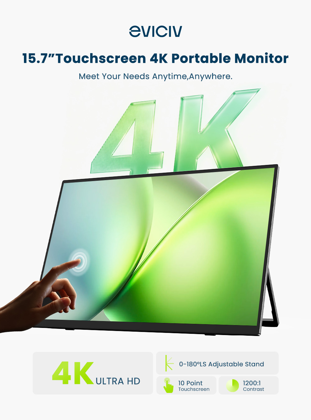 EVICIV 4K przenośny monitor 10 – Board Game Journal recenzja i cena