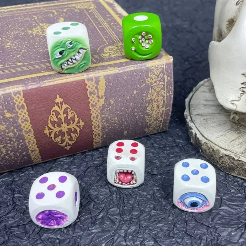 Zestaw kostek z żywicy Monster – Board Game Monster recenzja i cena