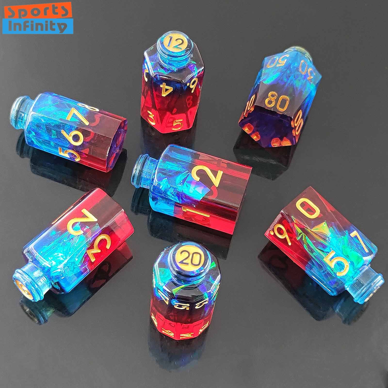 7 sztuk/zestaw Kostki do gry w – Board Game Roleplay recenzja i cena
