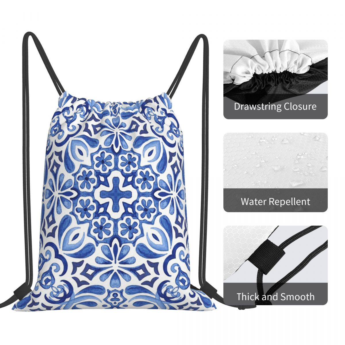 Plecak ze sznurkiem, torba spo – Tile Bag Drawstring recenzja i cena