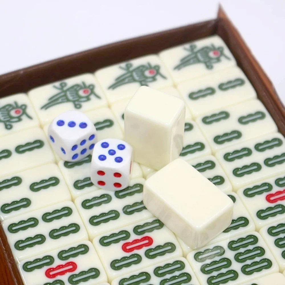Chiński zestaw do gry Mahjong  – Board Game Mahjong recenzja i cena