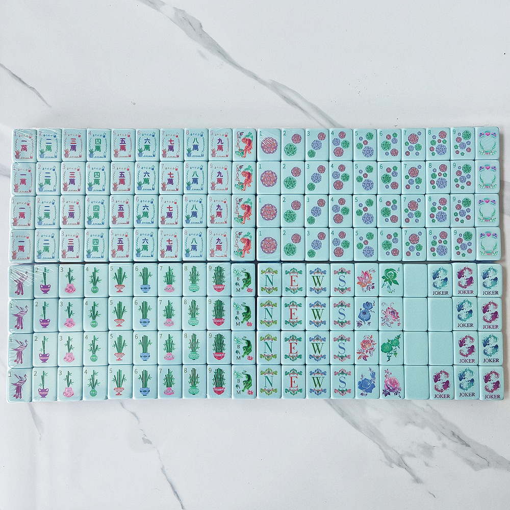 Grawerowany Perłowo-Różowy Akr – Board Game Mahjong recenzja i cena